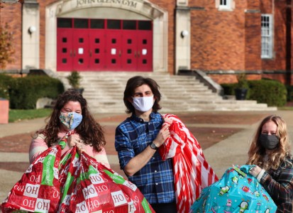 Chirstmas on Campus donations