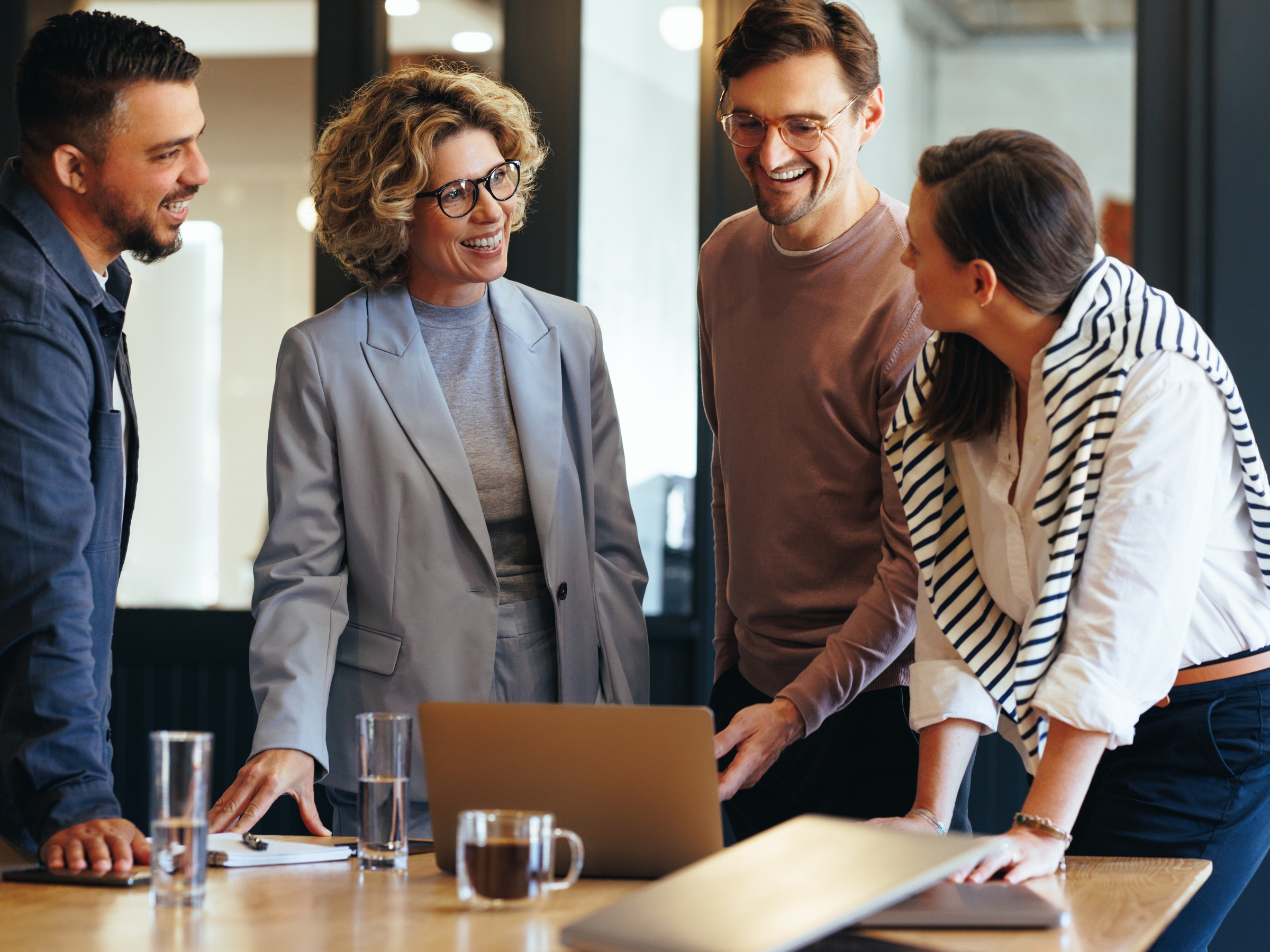 Group of people collaborating