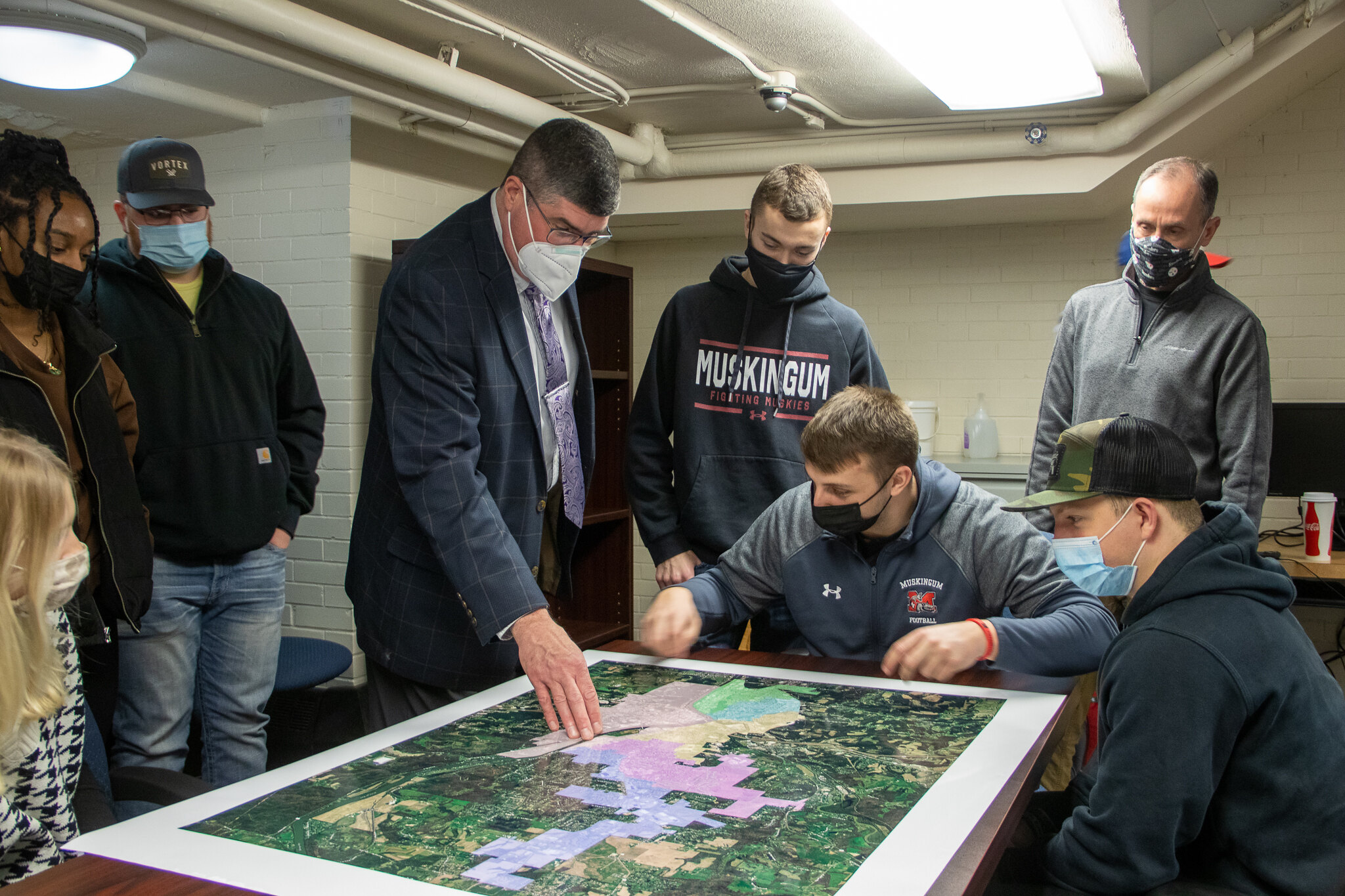 Students Assist Zanesville City Council Redistricting Muskingum