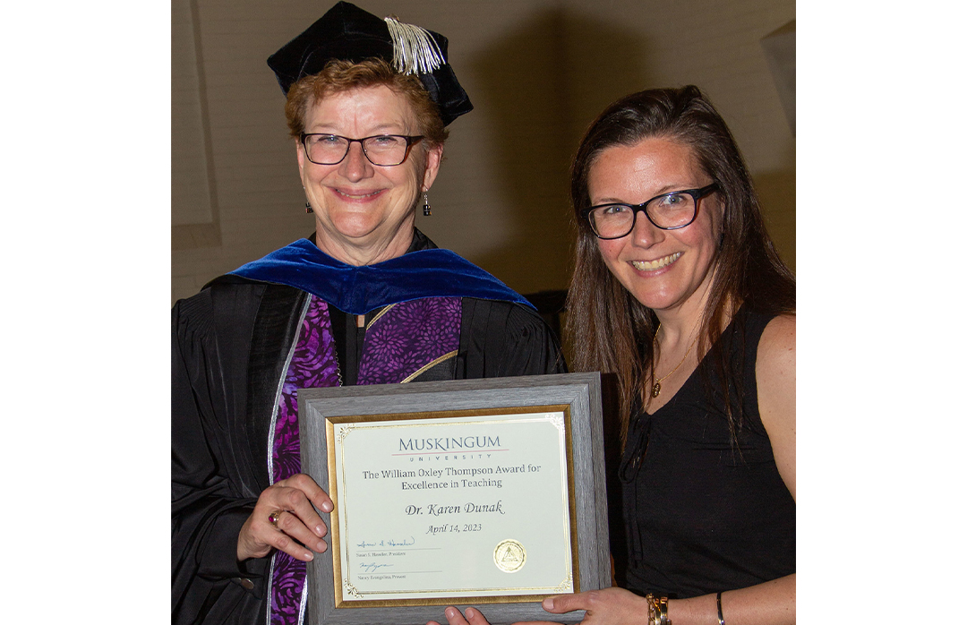 Sue Hasseler and Karen Dunak