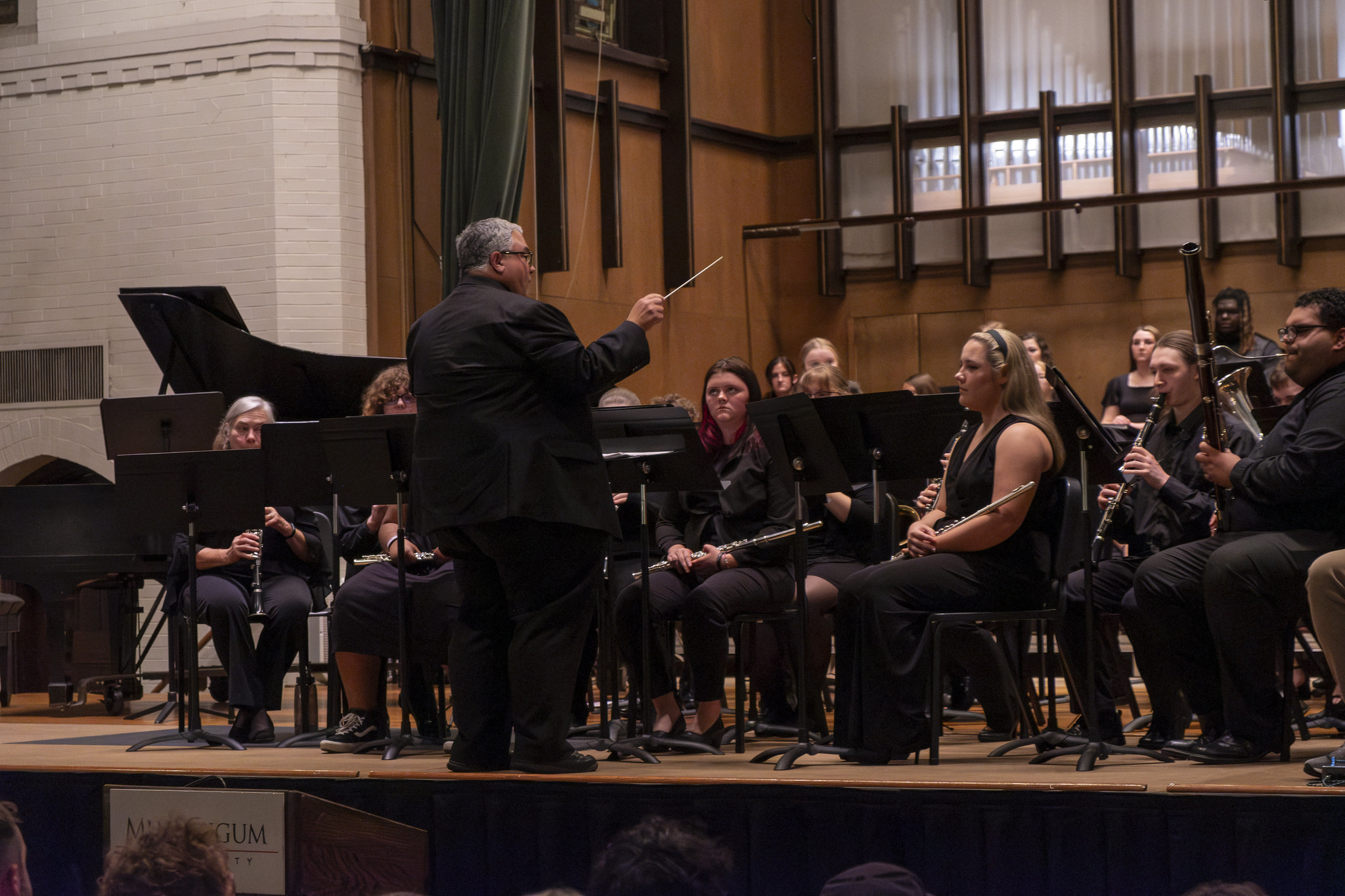 Wind Ensemble performing