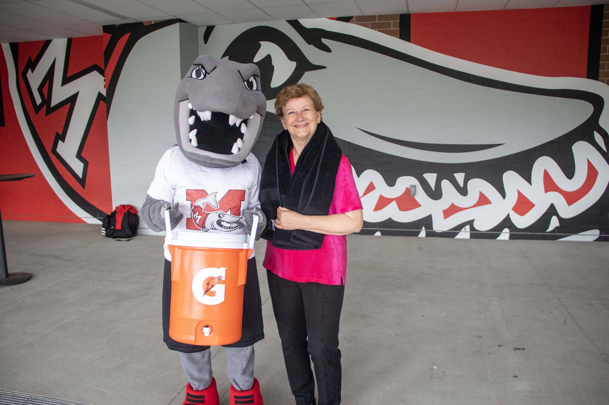 President Hasseler with Magnus