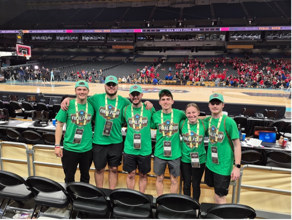 Students at the Final Four