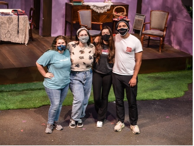 Augusta Kinzel, Aliyah Gutherie, Christina Tyree-Branham, and David McDonald