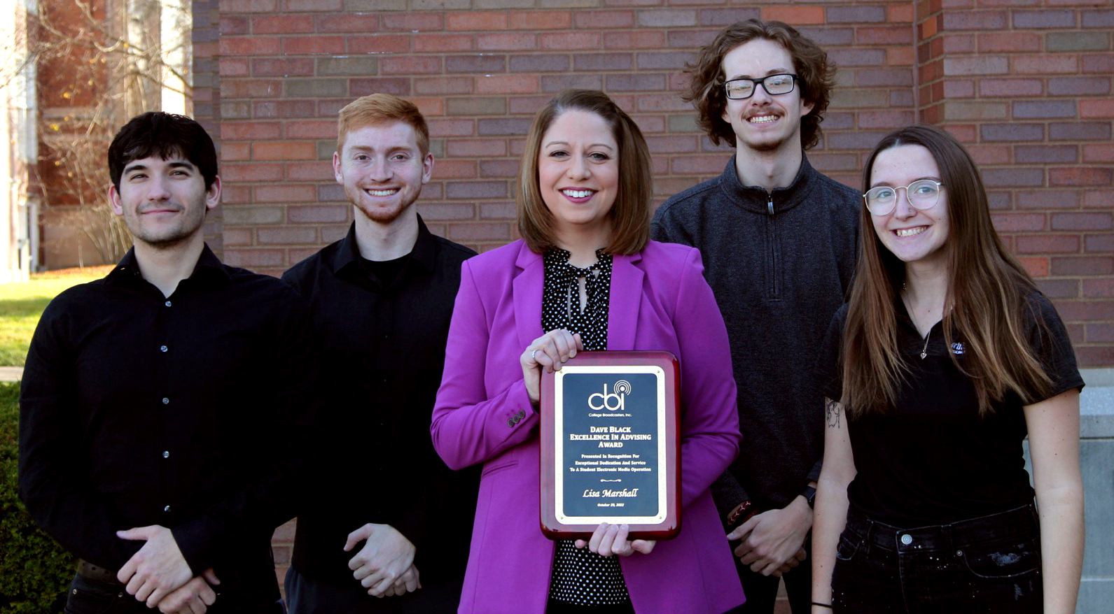 Lisa Marshall and Students