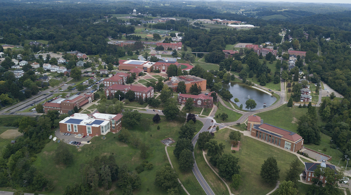 campus aerial picture
