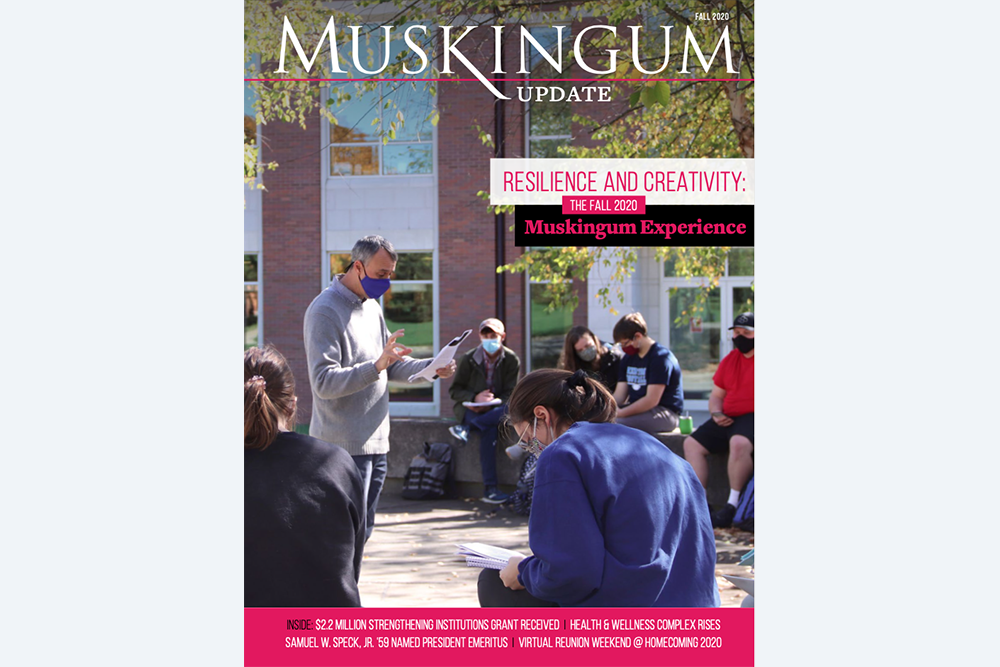 Update magazine cover