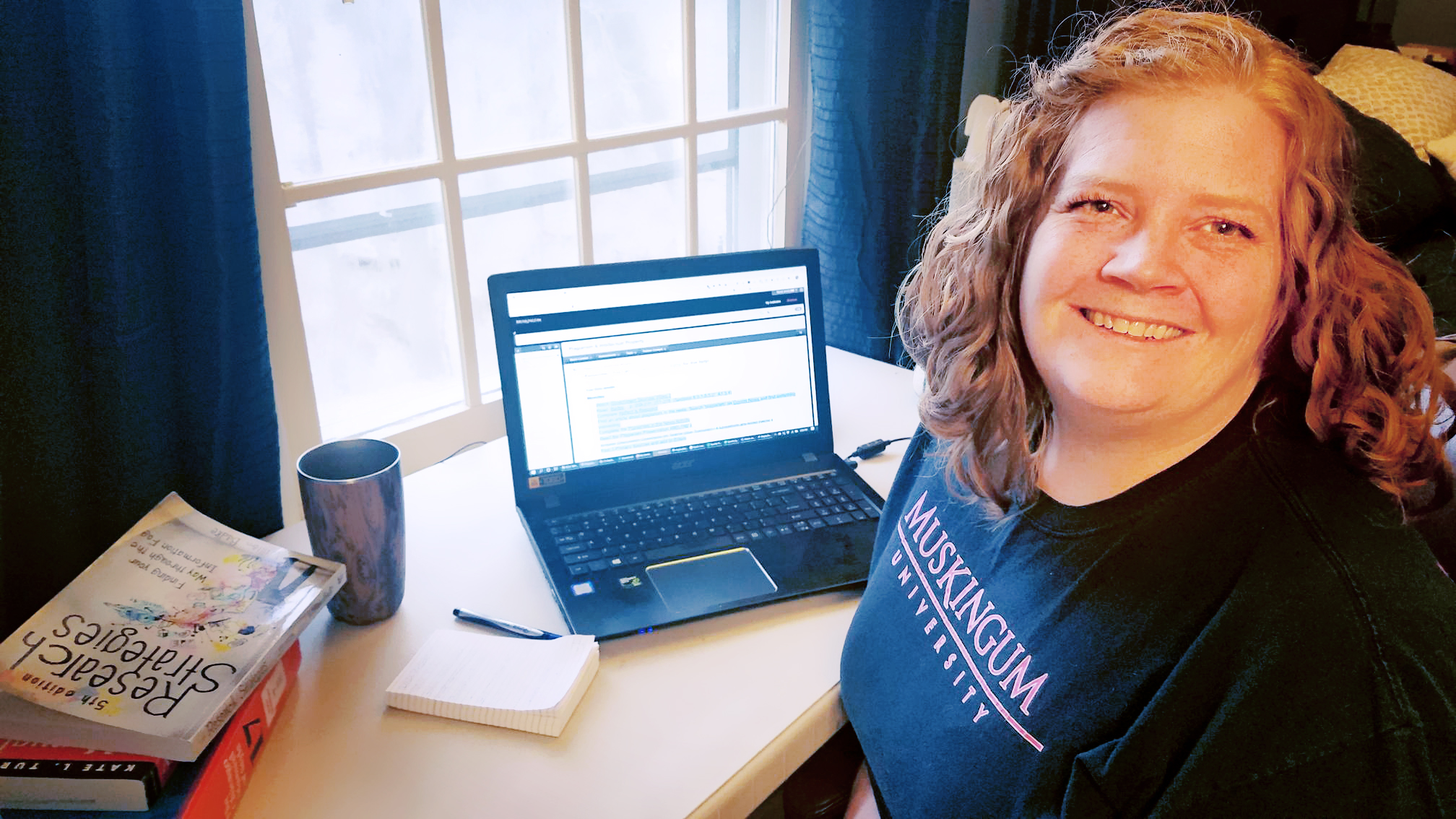 professor arnold working from home