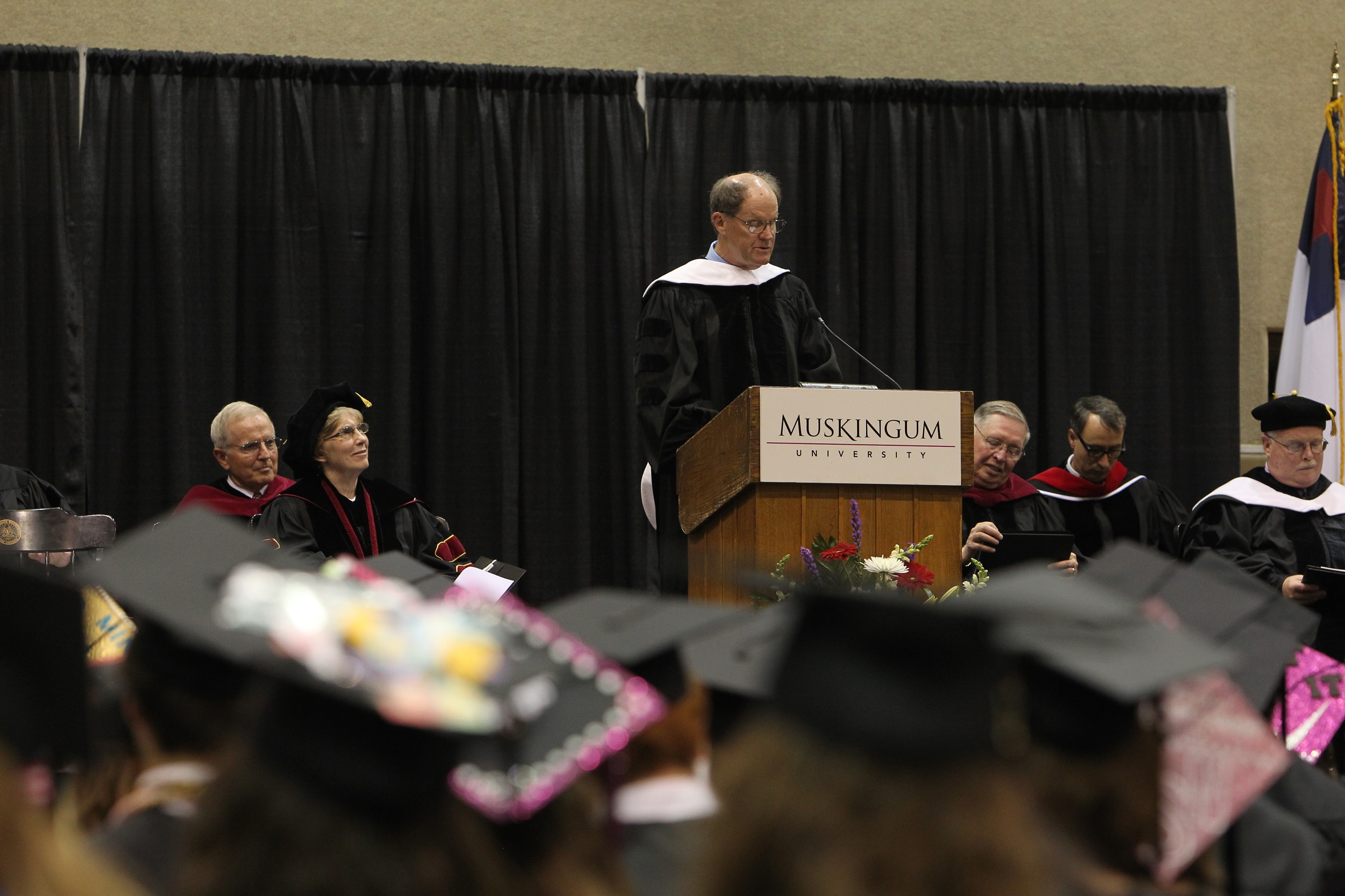 Class of 2015 graduates with address by John W. Gardner ’68 | Muskingum ...