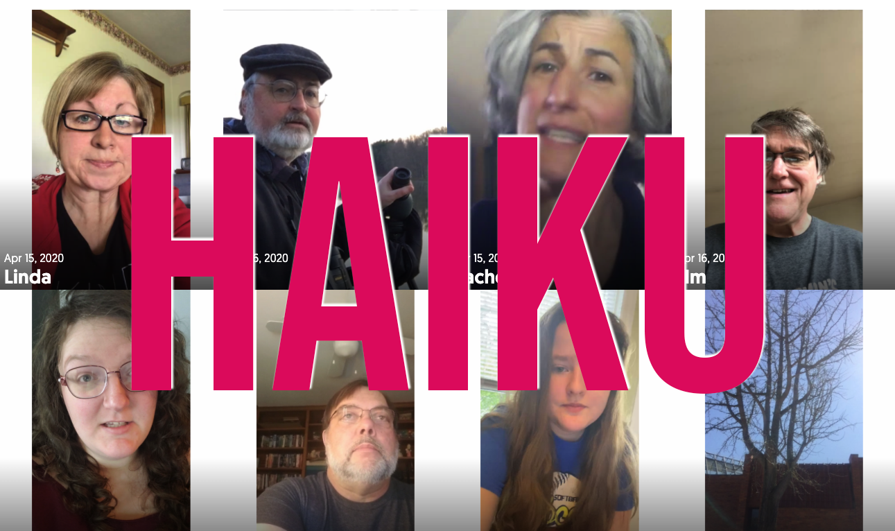 Muskies create art, Praise National Haiku Day, Great thoughts breeze ...