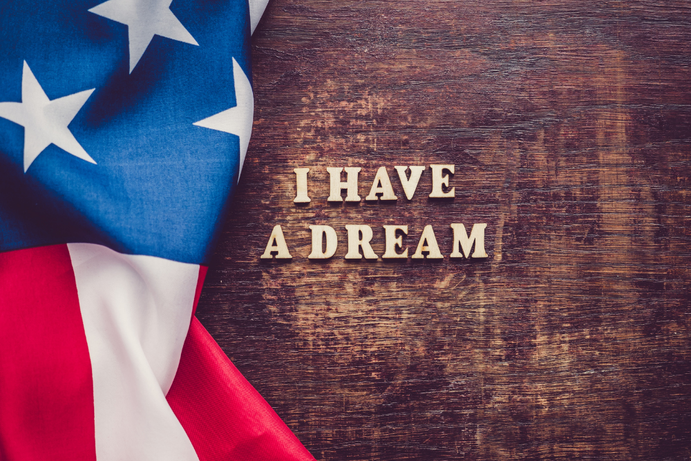 MLK I HAVE A DREAM graphic