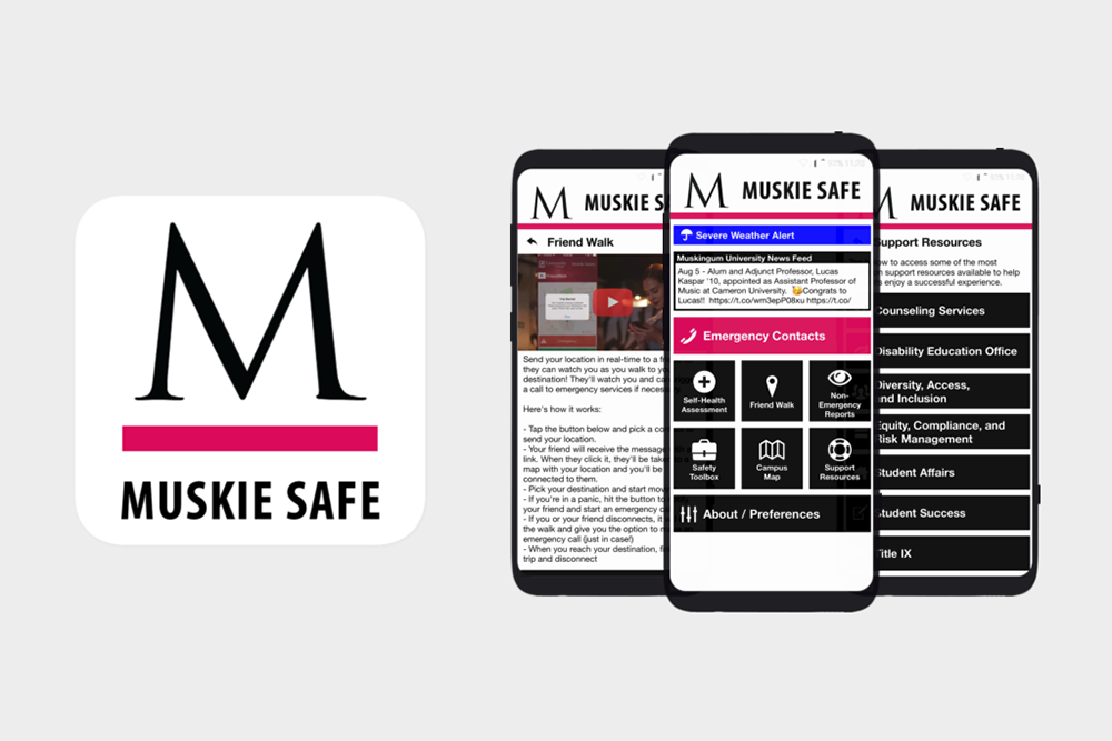 muskie safe app screenshots