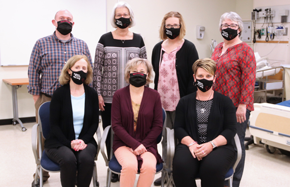 nursing staff group photo