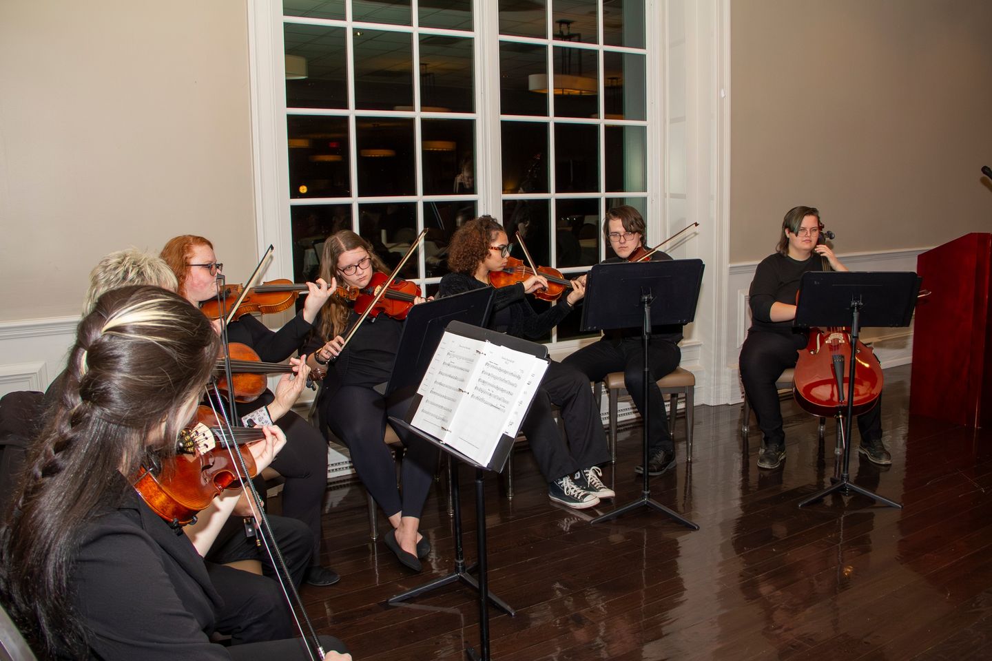 String Ensemble at Winter Social