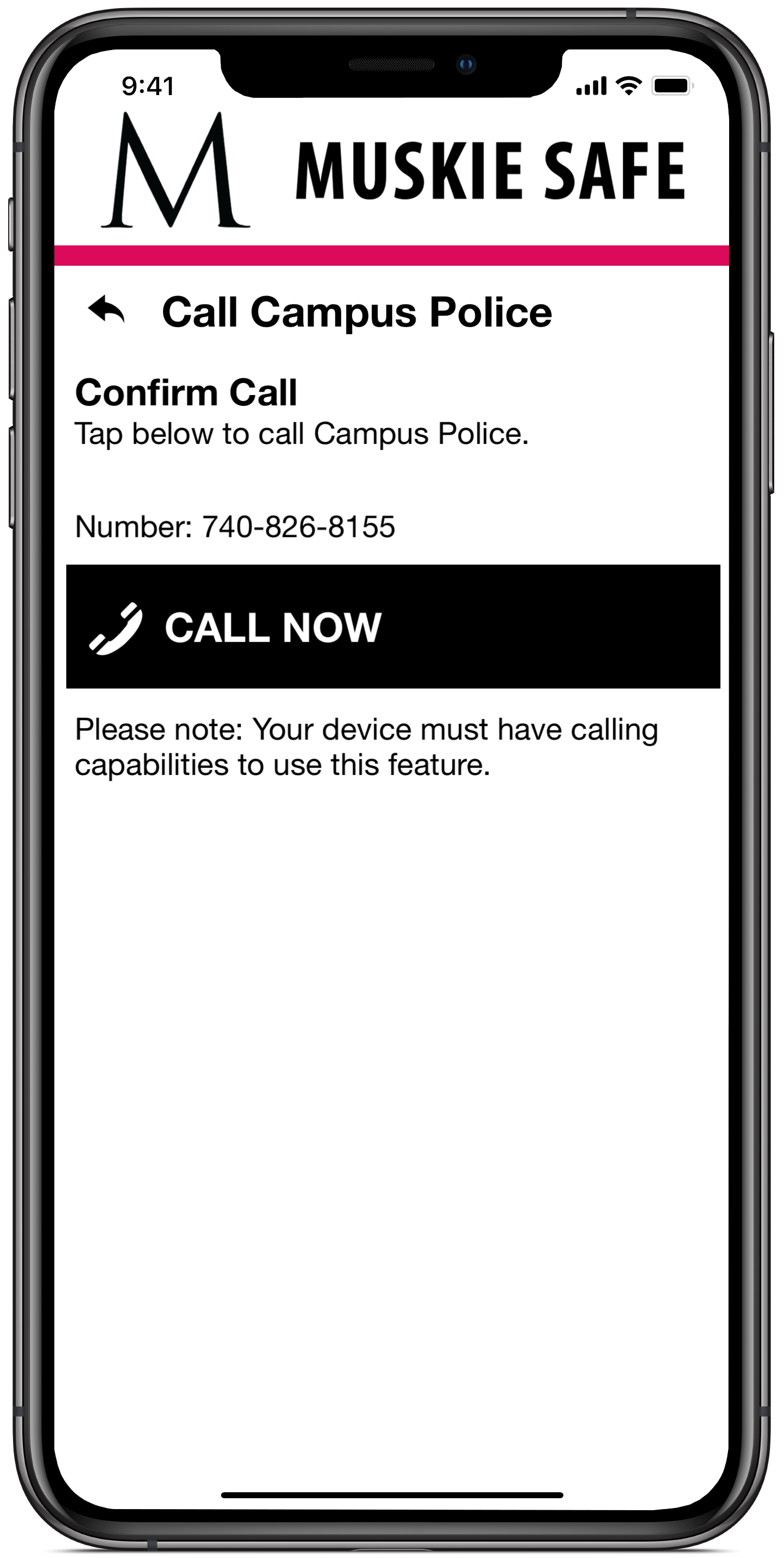 call campus police