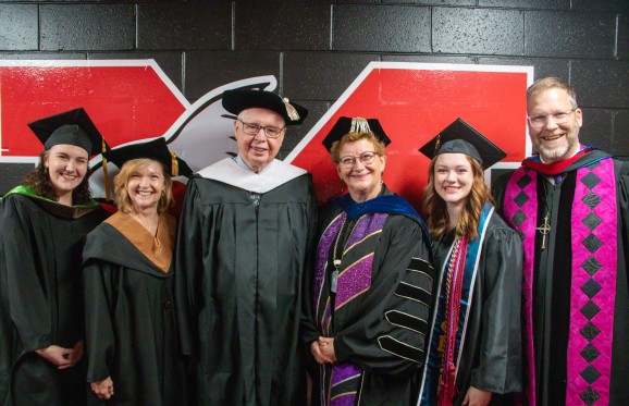 Commencement Platform Party