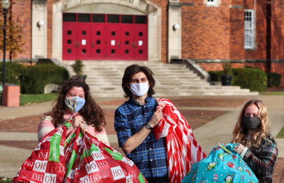 Chirstmas on Campus donations