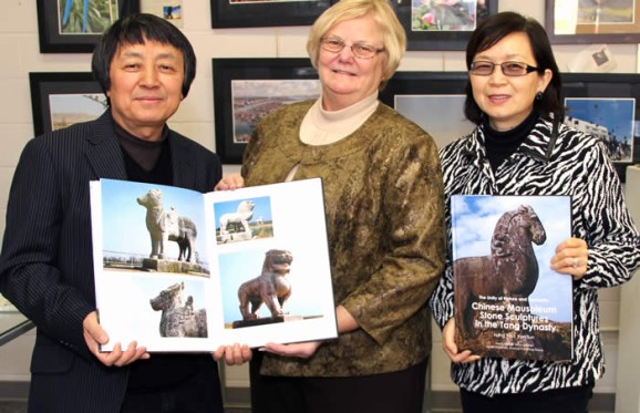 Professors donating book