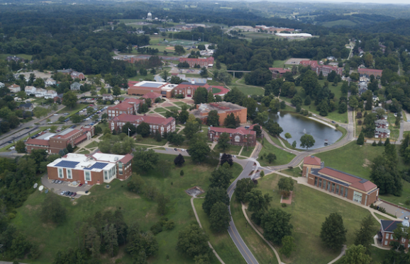 campus aerial picture