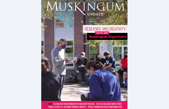 Update magazine cover