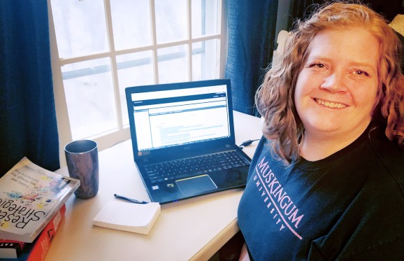 professor arnold working from home