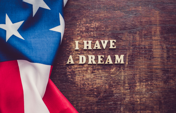 MLK I HAVE A DREAM graphic