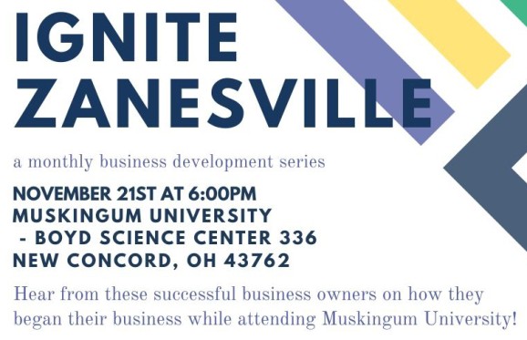 Ignite Zanesville Poster