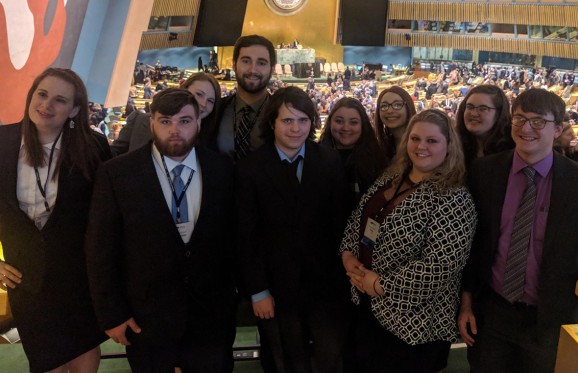 model united nations team