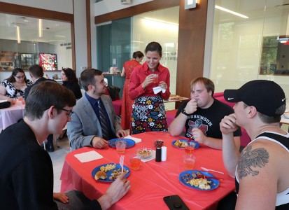 50s dinner Dr. Karen Dunak