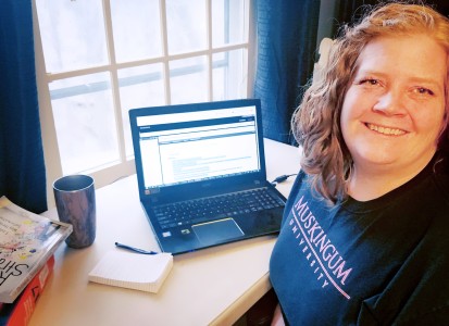 professor arnold working from home