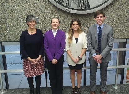 Rachel Pollock, Elizabeth Nease, Summer Jacobs, and Ethan Ford