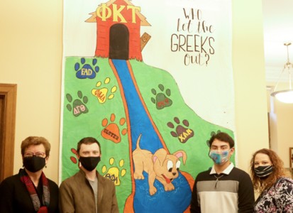 greek week banner