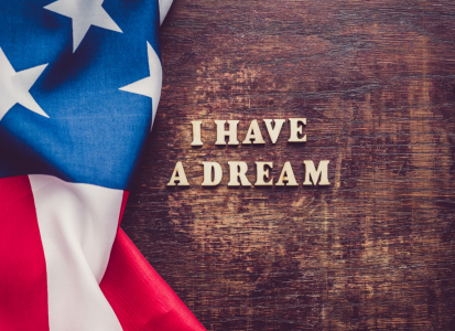 MLK I HAVE A DREAM graphic